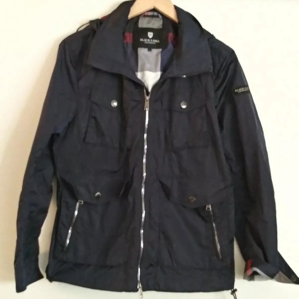Burberry Black Label Crestbridge navy blue- burber